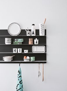 DESIGN LETTERS Personal beker porselein  - wit - H