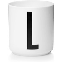 DESIGN LETTERS Personal beker porselein  - wit - L