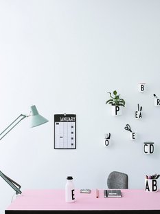 DESIGN LETTERS Personal beker porselein  - wit - P