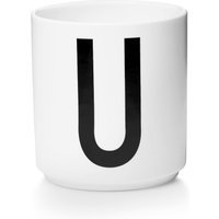 DESIGN LETTERS Personal beker porselein  - wit - U