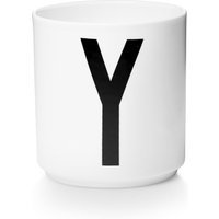 DESIGN LETTERS Personal beker porselein  - wit - Y
