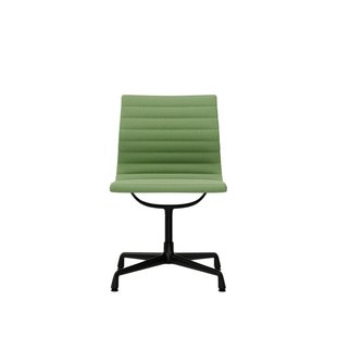 Vitra Aluminium Chair EA 101 - Hopsak - grasgroen/ivoor - diepzwart