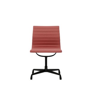 Vitra Aluminium Chair EA 101 - Hopsak - poppy red/ivoor - diepzwart