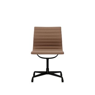Vitra Aluminium Chair EA 101 - Hopsak - cognac/ivoor - diepzwart