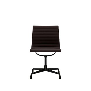 Vitra Aluminium Chair EA 101 - Hopsak - kastanje/moorbruin - diepzwart