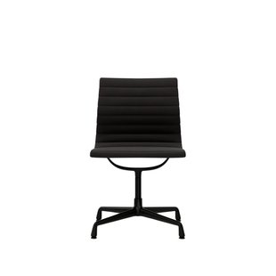 Vitra Aluminium Chair EA 101 - Hopsak - donkergrijs - diepzwart