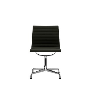 Vitra Aluminium Chair EA 101 - Hopsak - nero/forest - verchroomd