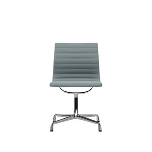 Vitra Aluminium Chair EA 101 - Hopsak - ijsblauw/ivoor - verchroomd
