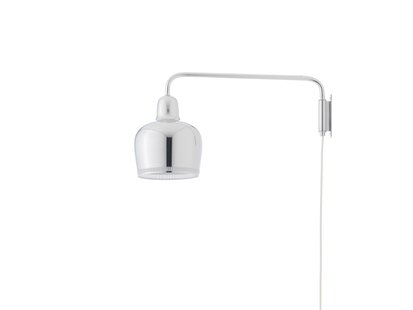 Artek Wandlamp A330S Golden Bell - wit/chroom
