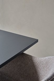 Audo Harbour Column Counter/Bar Table 60x70cm - Painted Oak Veneer - 72,4cm