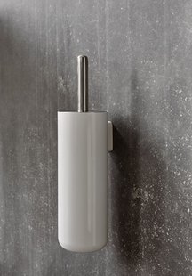 Audo Toiletborstel Wand - zwart