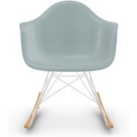 Vitra RAR Eames Plastic Armchair - sleden esdoorn goudkleurig - wit - ijsgrijs RE