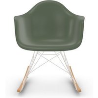 Vitra RAR Eames Plastic Armchair - sleden esdoorn goudkleurig - wit - forest RE