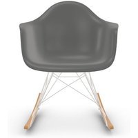 Vitra RAR Eames Plastic Armchair - sleden esdoorn goudkleurig - wit - granietgrijs RE