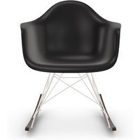 Vitra RAR Eames Plastic Armchair - sleden esdoorn donker - wit - diepzwart RE