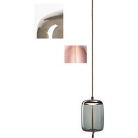 Brokis Knot Cilindro - bruin, helder glas - 1 Meter - S