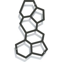 Flora Onyx Wandtrellis - 63 x 35 cm