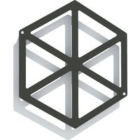 Flora Egypt Wandtrellis - 34 x 39 cm