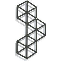 Flora Egypt Wandtrellis - 50 x 94 cm