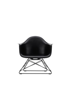 Vitra Eames Plastic Armchair LAR - basic dark gepoedercoat - diepzwart RE