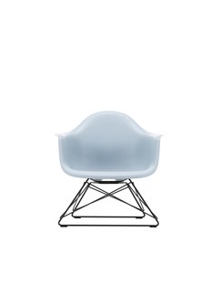 Vitra Eames Plastic Armchair LAR - basic dark gepoedercoat - ijsgrijs RE