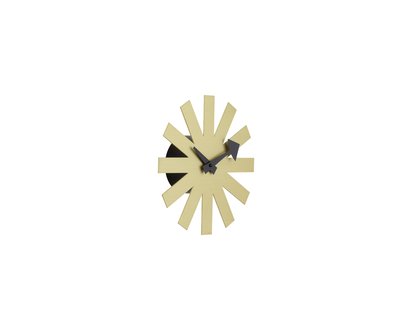 Vitra Asterisk Clock - messing