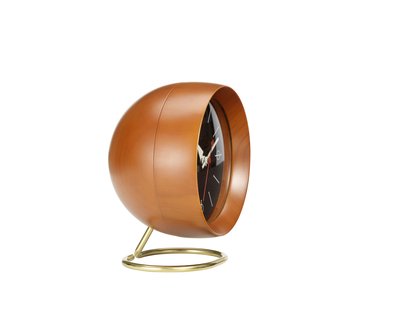 Vitra Chronopak Clock - Notenhout fineer