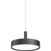 Louis Poulsen LP Slim Round Hanglamp - zwart - Ø 25
