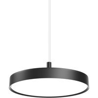 Louis Poulsen LP Slim Round Hanglamp - zwart - Ø 44 cm