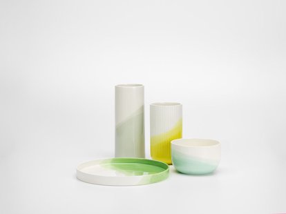 Vitra Herringbone Dienblad - groen