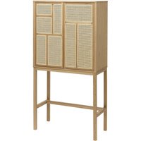 Design House Stockholm AIR Cabinet  - eiken/cane
