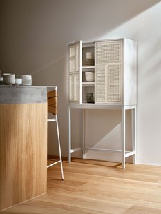 Design House Stockholm AIR Cabinet  - wit/grijs