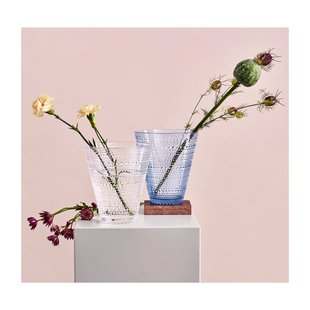 Iittala Kastehelmi Vaas - grijs