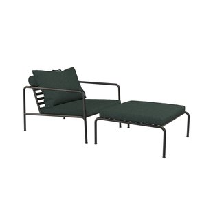 HOUE AVON Lounge Set 4 - Sunbrella Heritage alpine green