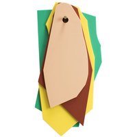 valerie_objects Snijplank Set - green, brown