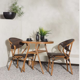 Nohr Bistroset 'Alesia' kleur Bruin