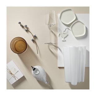 Iittala Alvar Aalto Finlandia Vaas 25,1cm - wit