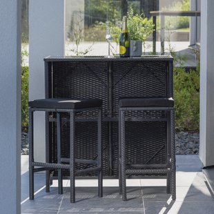 Nohr Outdoor Barset 'Zeena' kleur Zwart