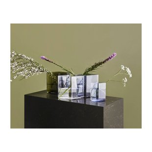 Iittala Ruutu Vaas 11,5x14cm - cranberry