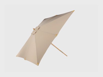 Nohr Parasol 'Luiza' 300 x 300cm, kleur Bruin
