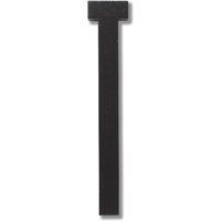 DESIGN LETTERS Houten letters - T - zwart