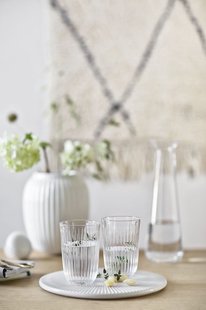 Kähler Design Hammershøi Vaas - Hoogte 12,5 cm - wit