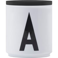 DESIGN LETTERS Houten deksel voor Personal beker porselein - zwart