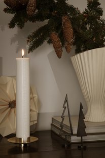 Ferm Living Winterland Messingboom massief - messing zwart