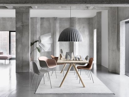 Muuto Under the bell hanglamp Ø55 - grijs