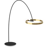 Occhio Mito Largo Vloerlamp - brons - zwart