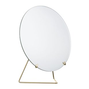 Moebe Standing Mirror - messing - Ø 20 cm