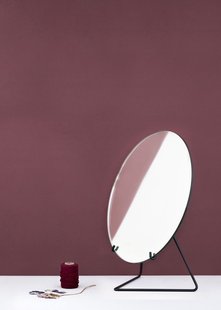 Moebe Standing Mirror - zwart - Ø 30