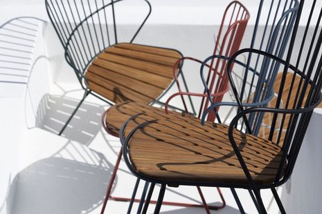 HOUE PAON eetkamerstoel - zwart