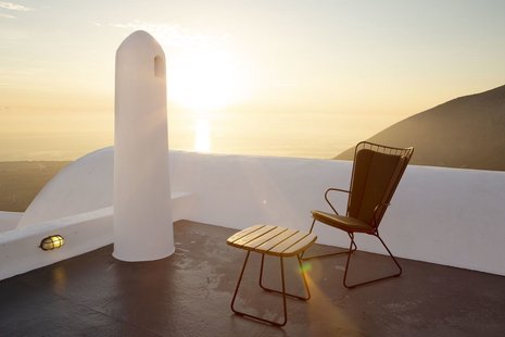 HOUE PAON loungestoel - zwart